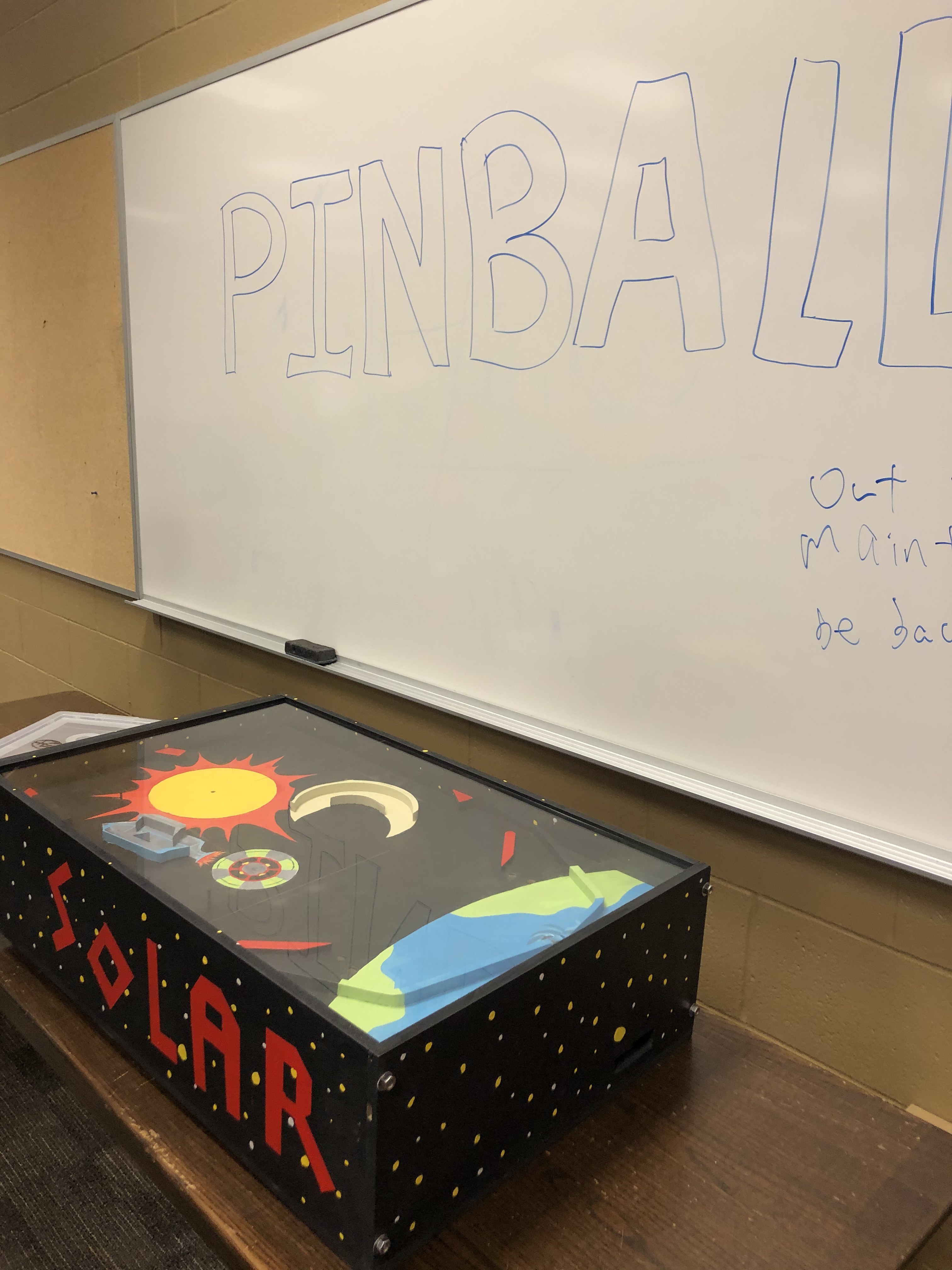 Pinball System Solar Flare — Nicholas Drazso